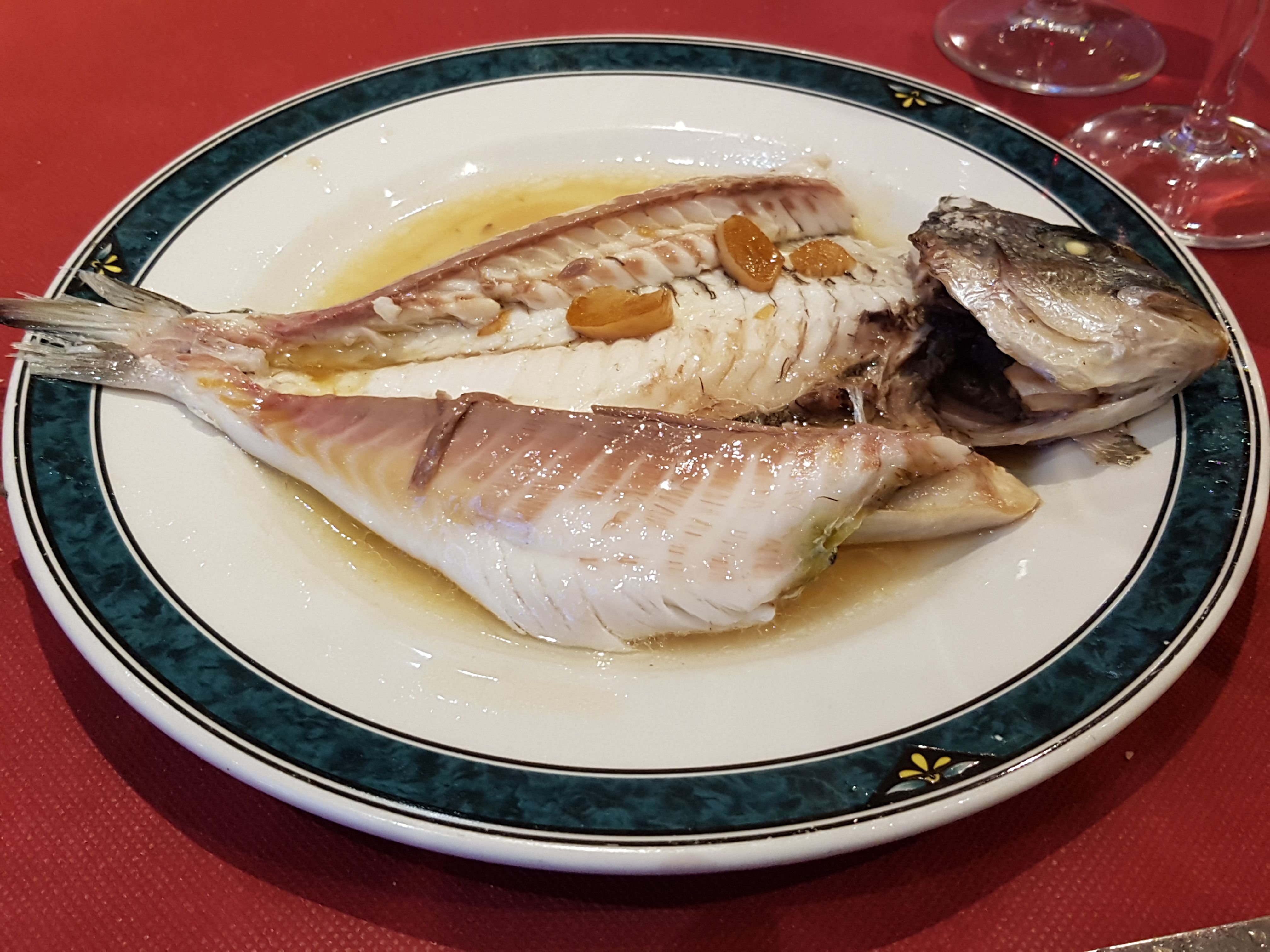 Dorada al estilo Orio