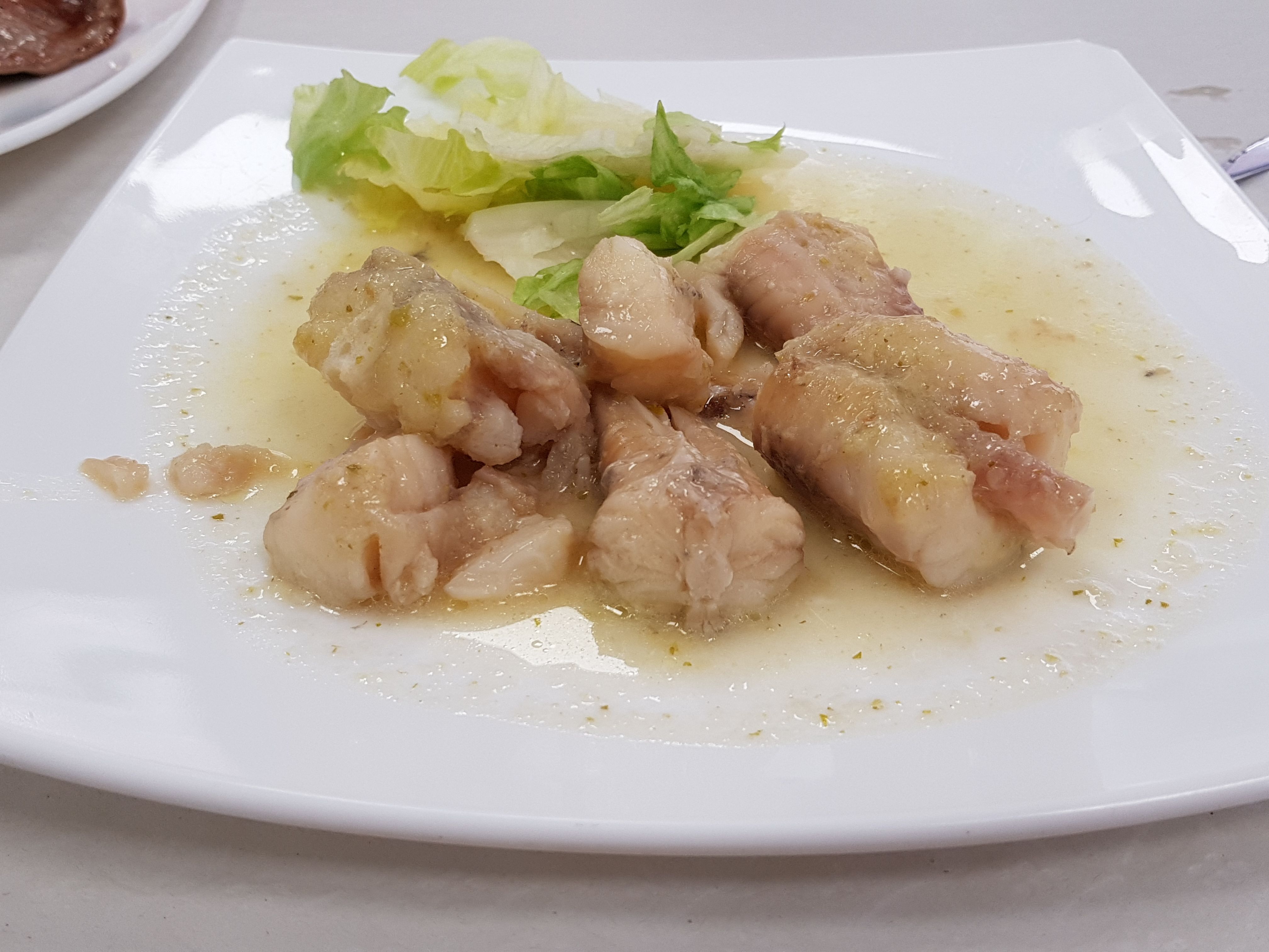 Rapé al vino blanco