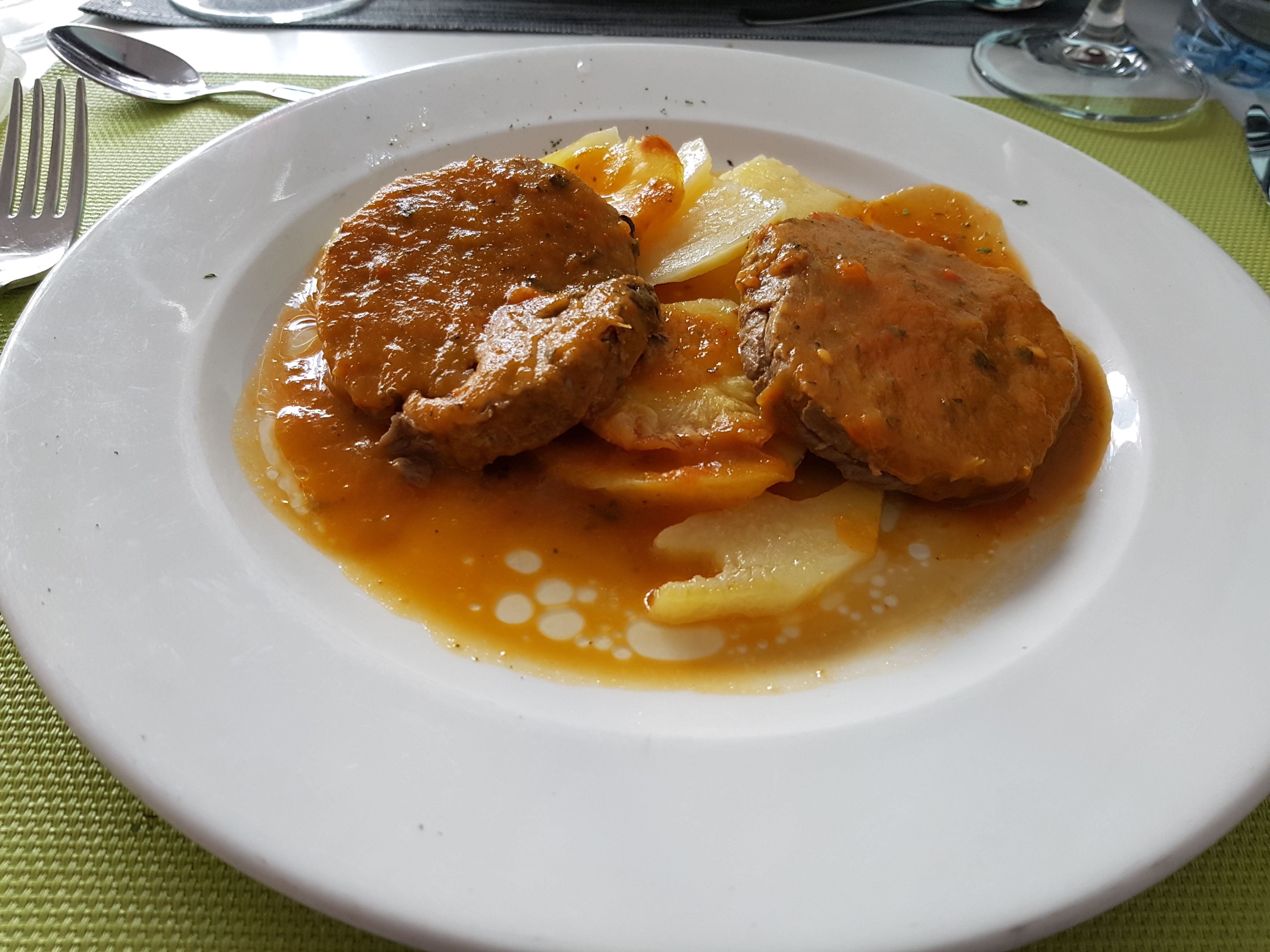 Redondo de lomo a la Española