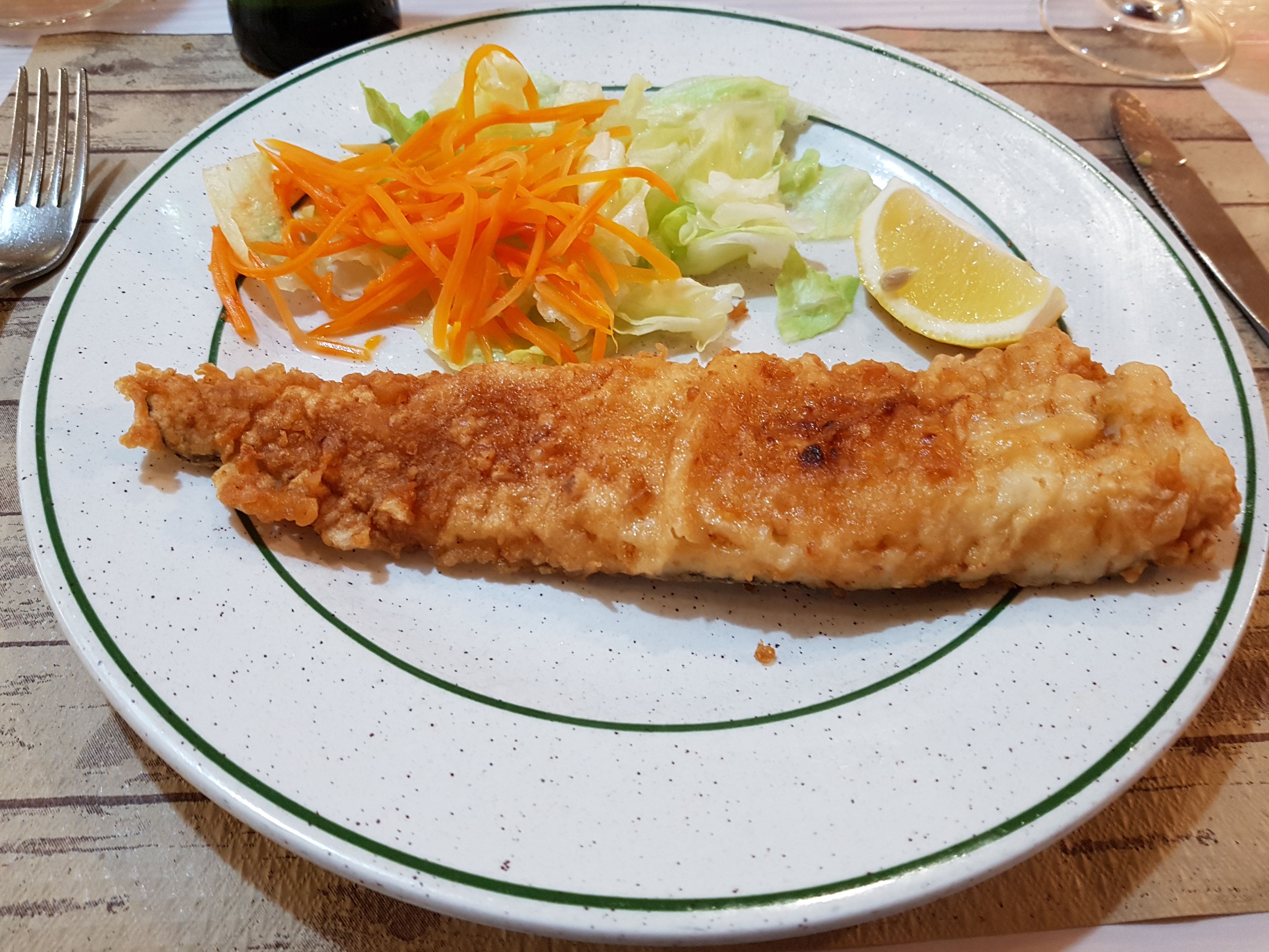 Filete de Merluza a la Romana