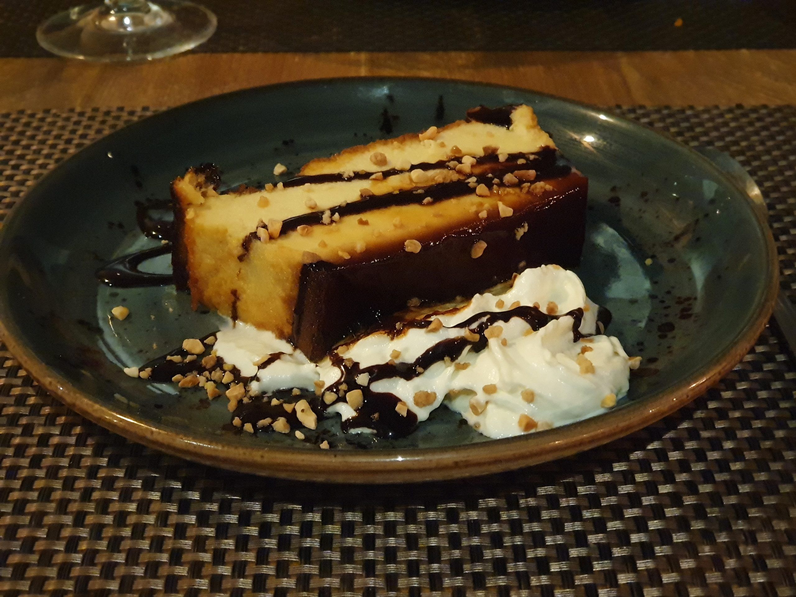 Flan de queso