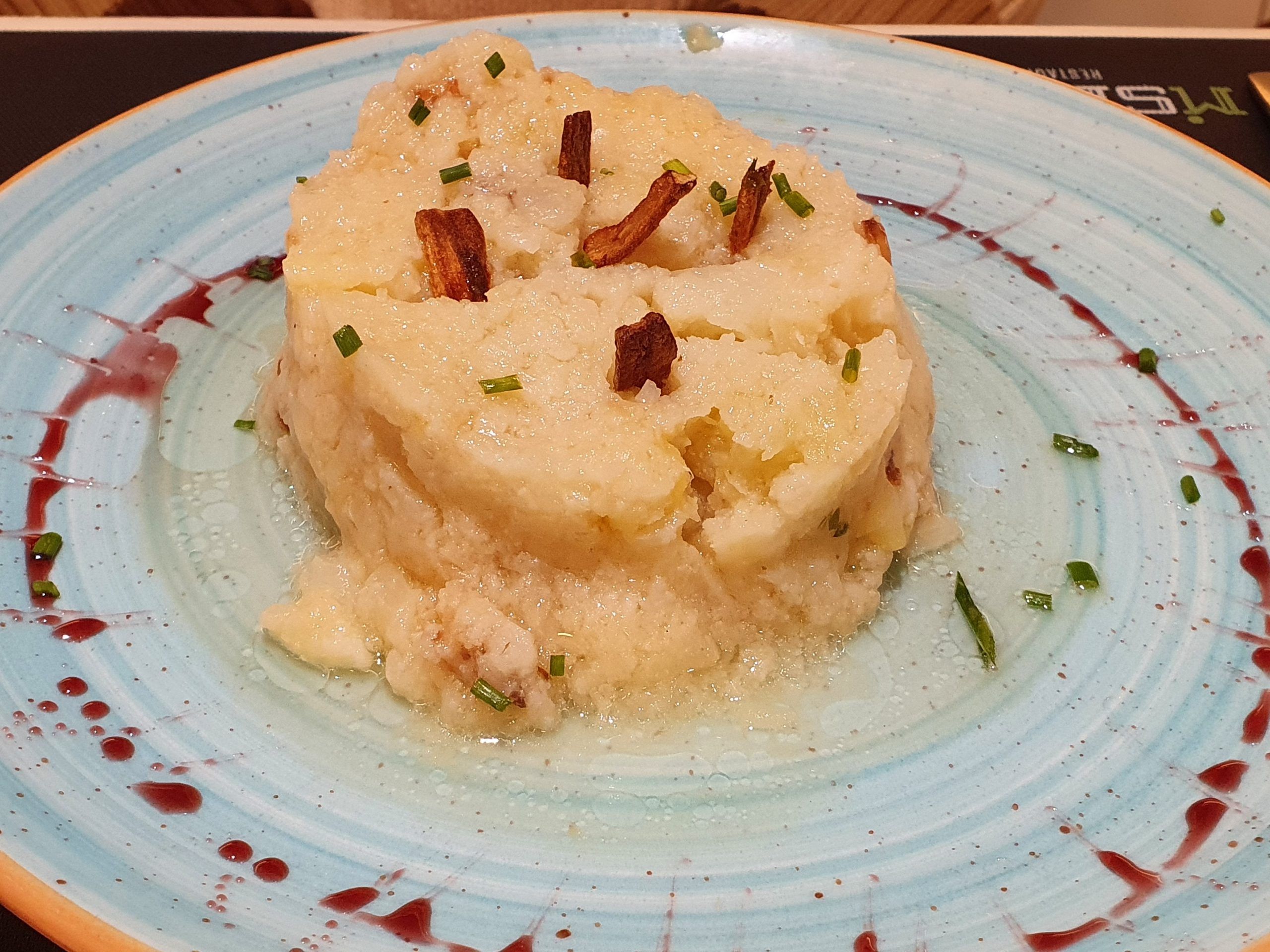 Coliflor con aroma de ajos