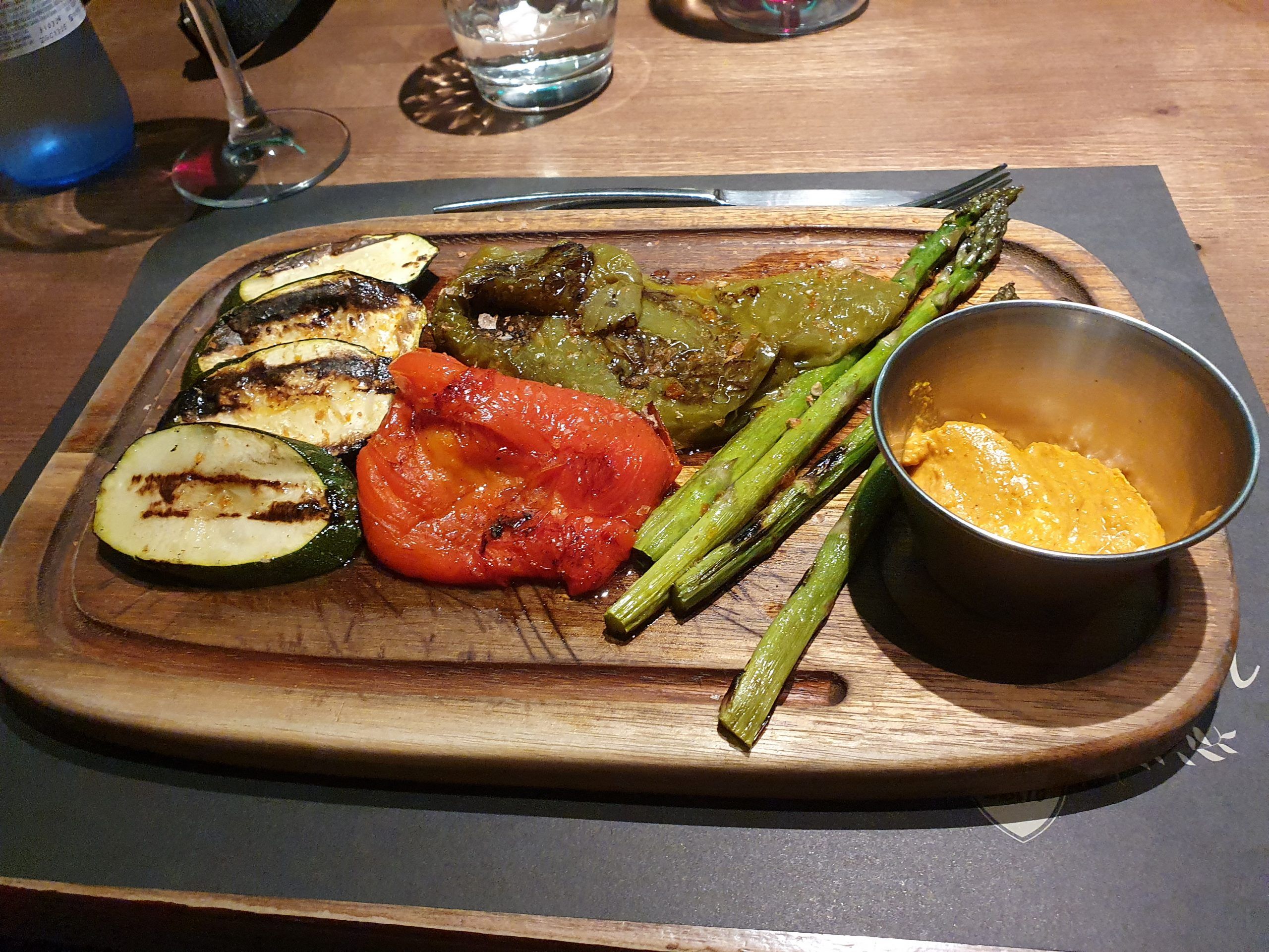Parrillada de verduras