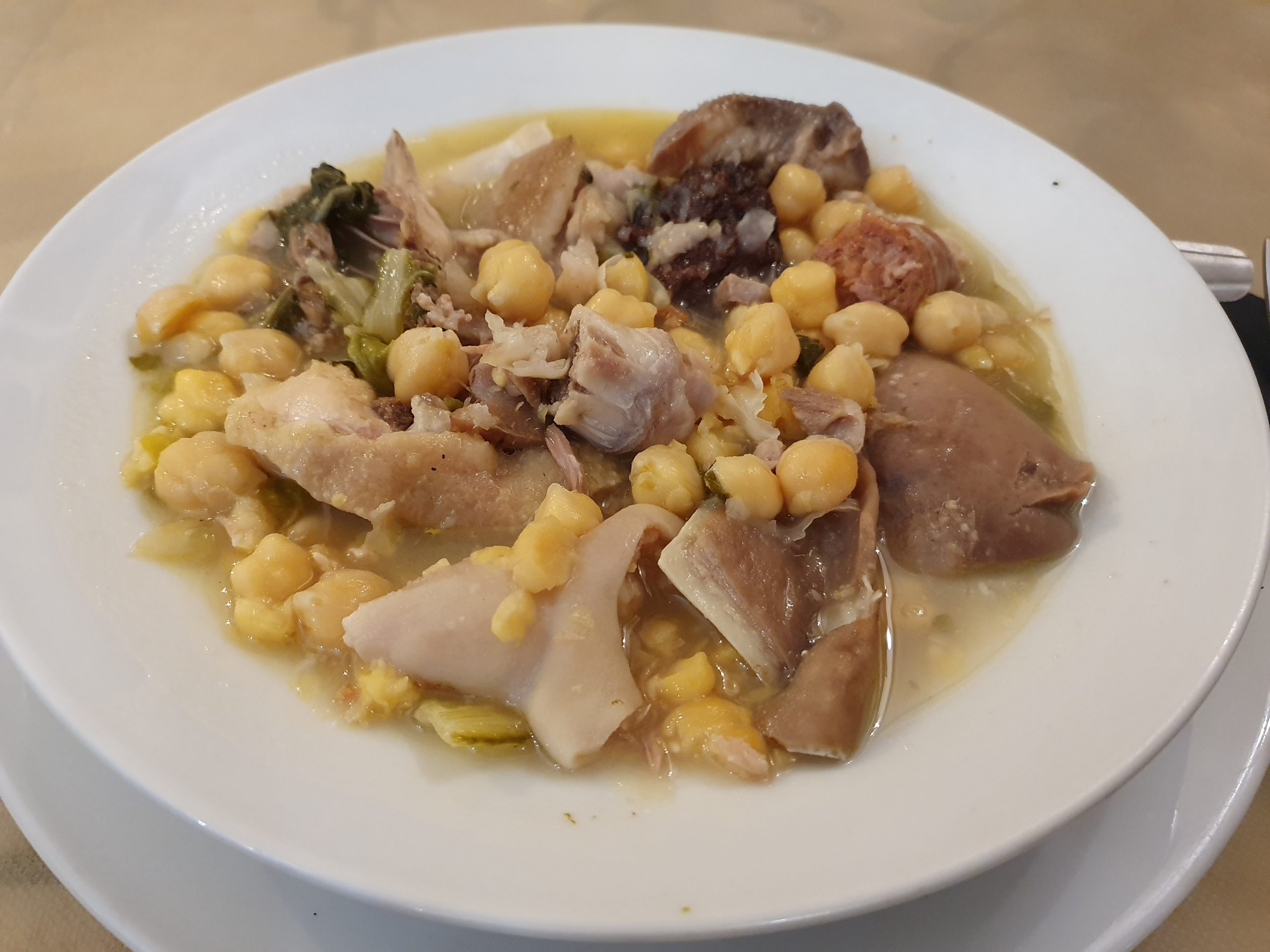 Potaje de garbanzos