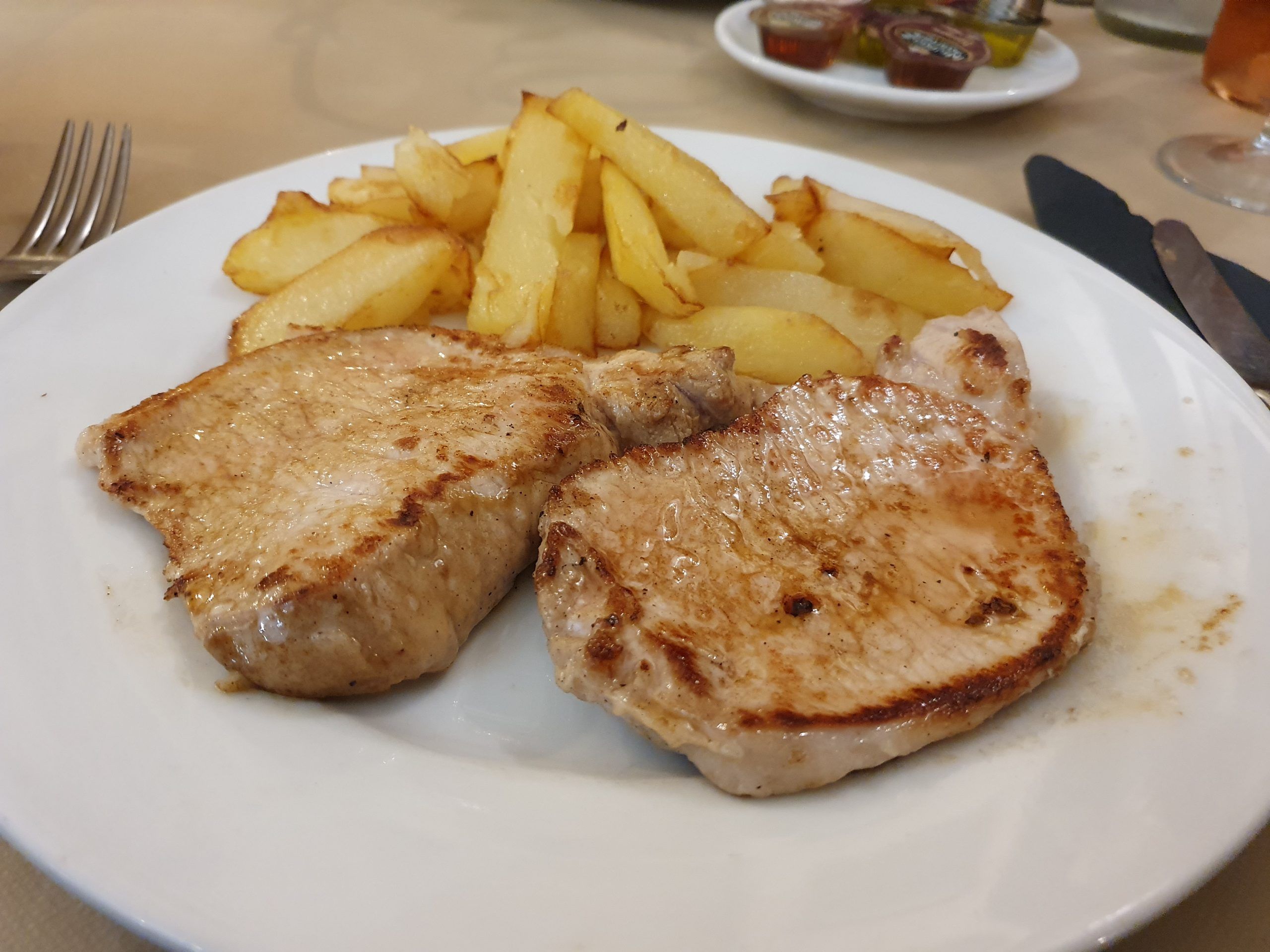 Lomo de cerdo a la plancha