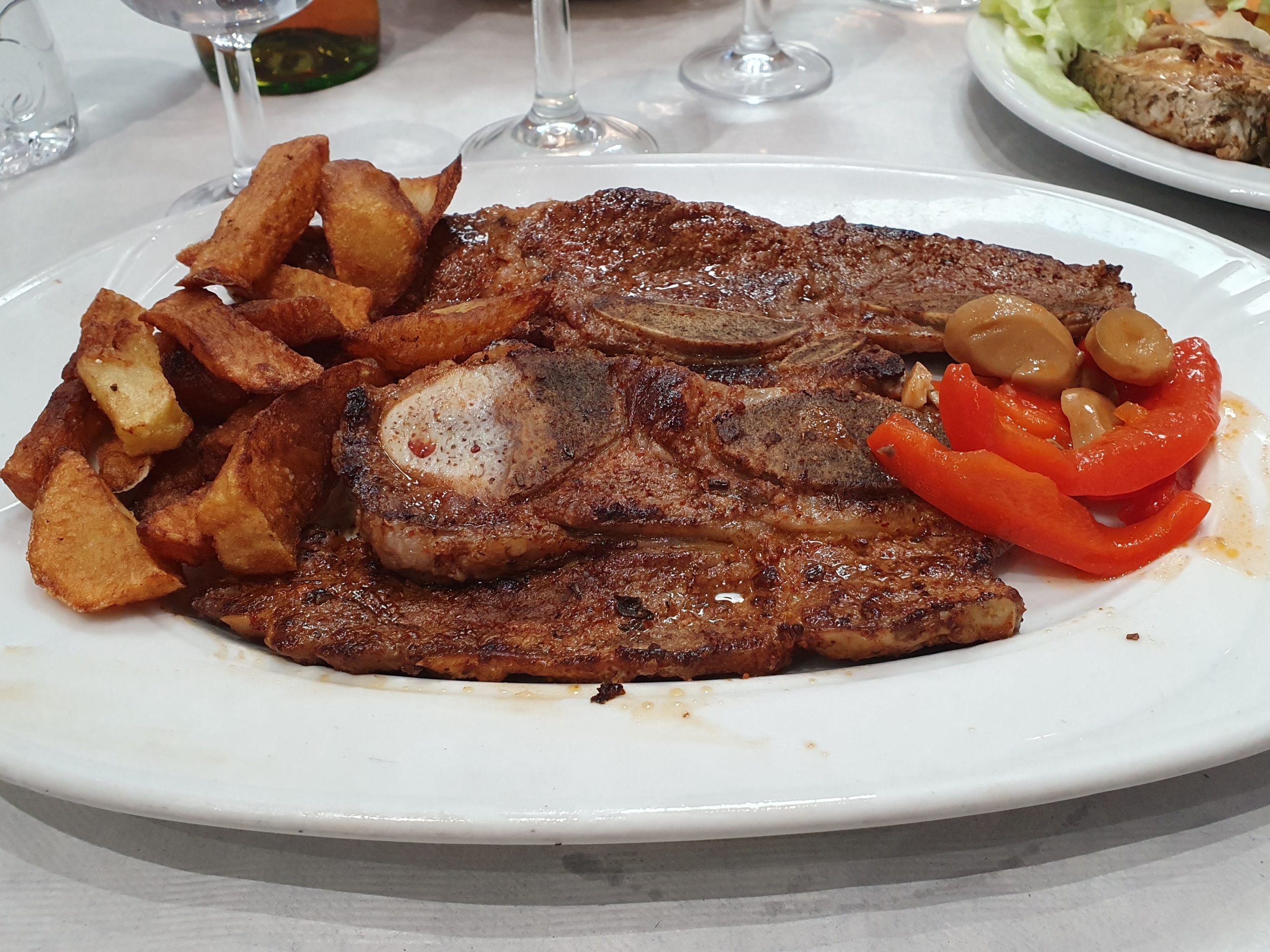 Churrasco a la plancha