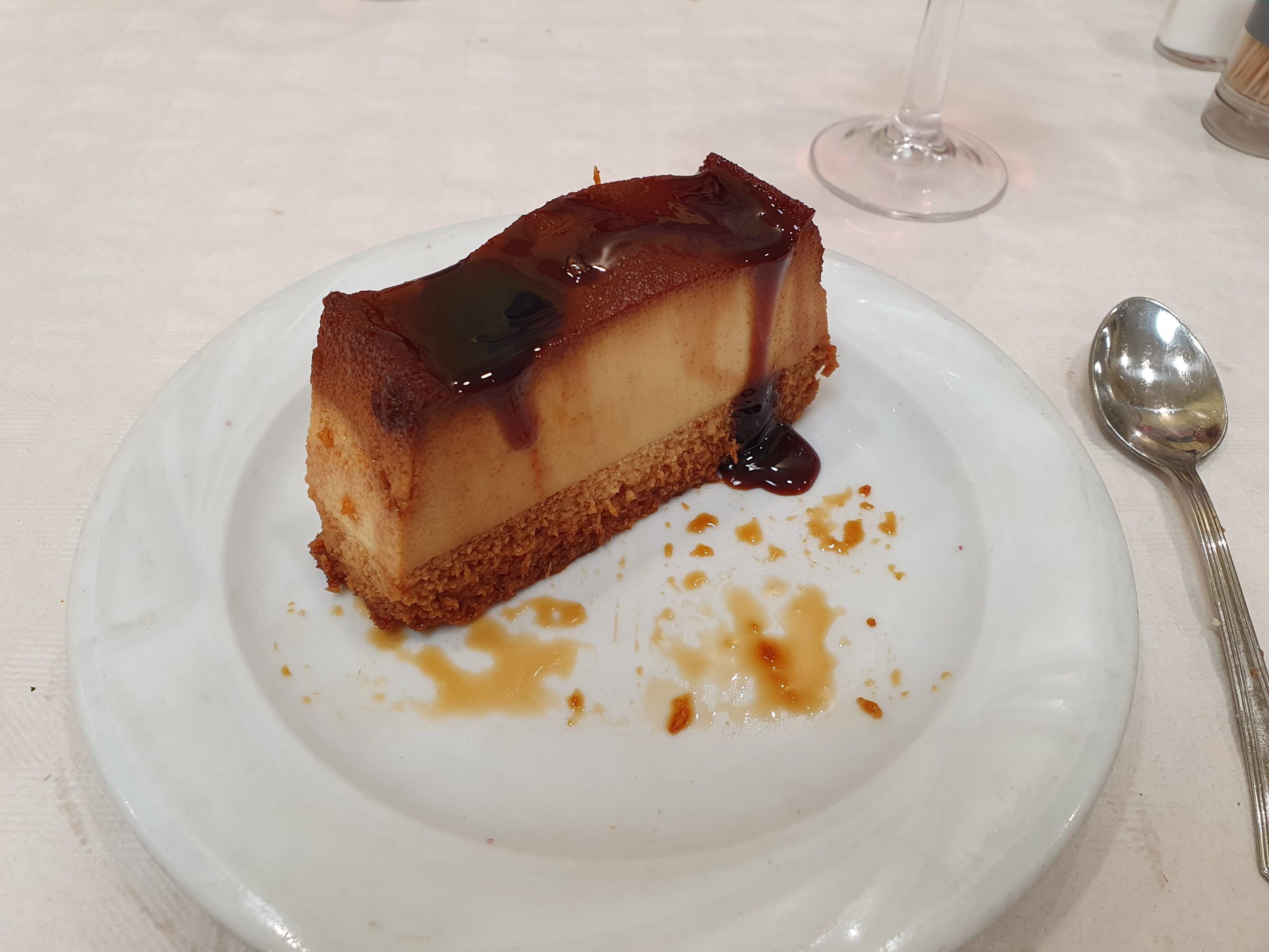 Puding de coco