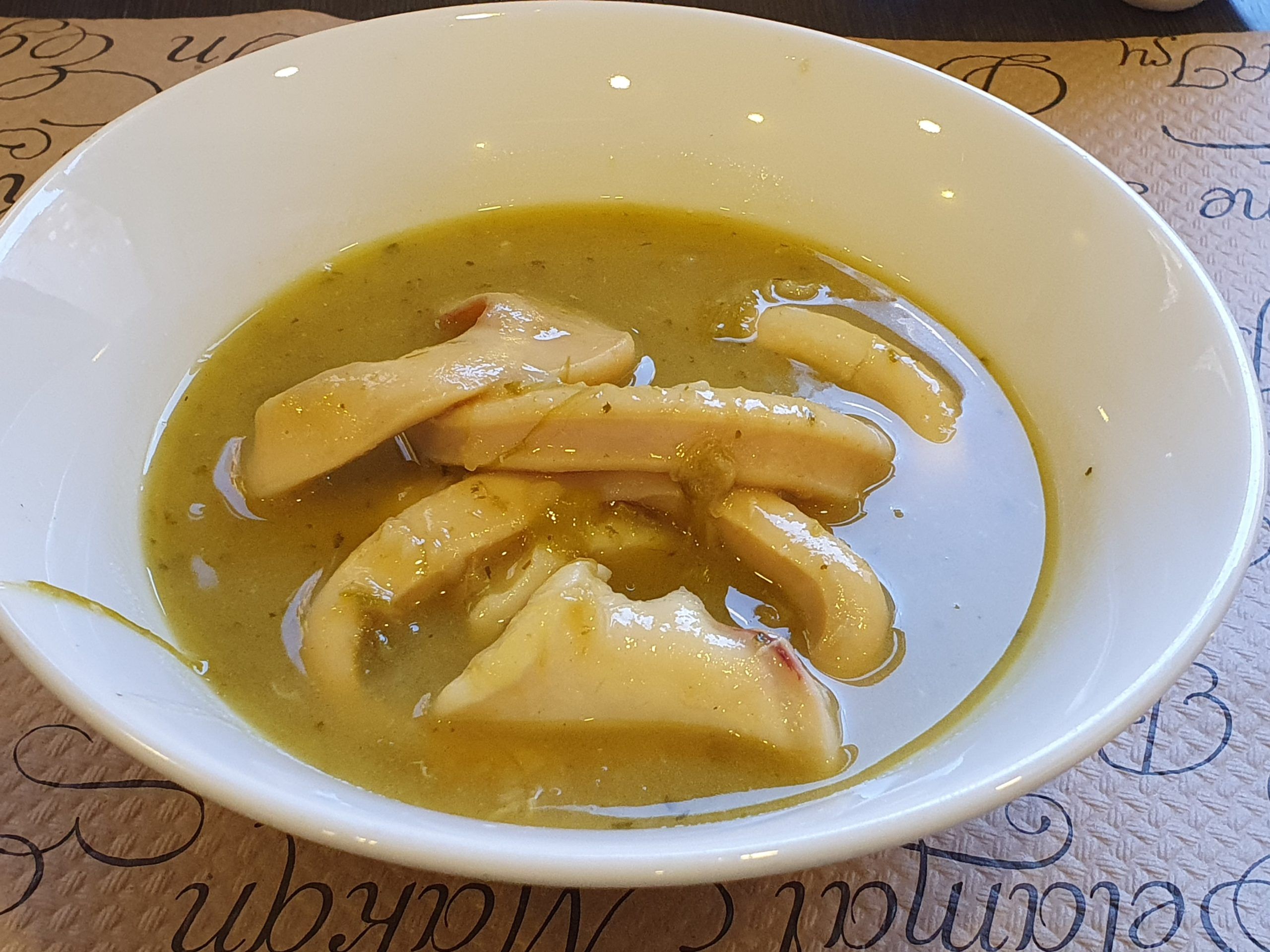 Calamares en salsa verde