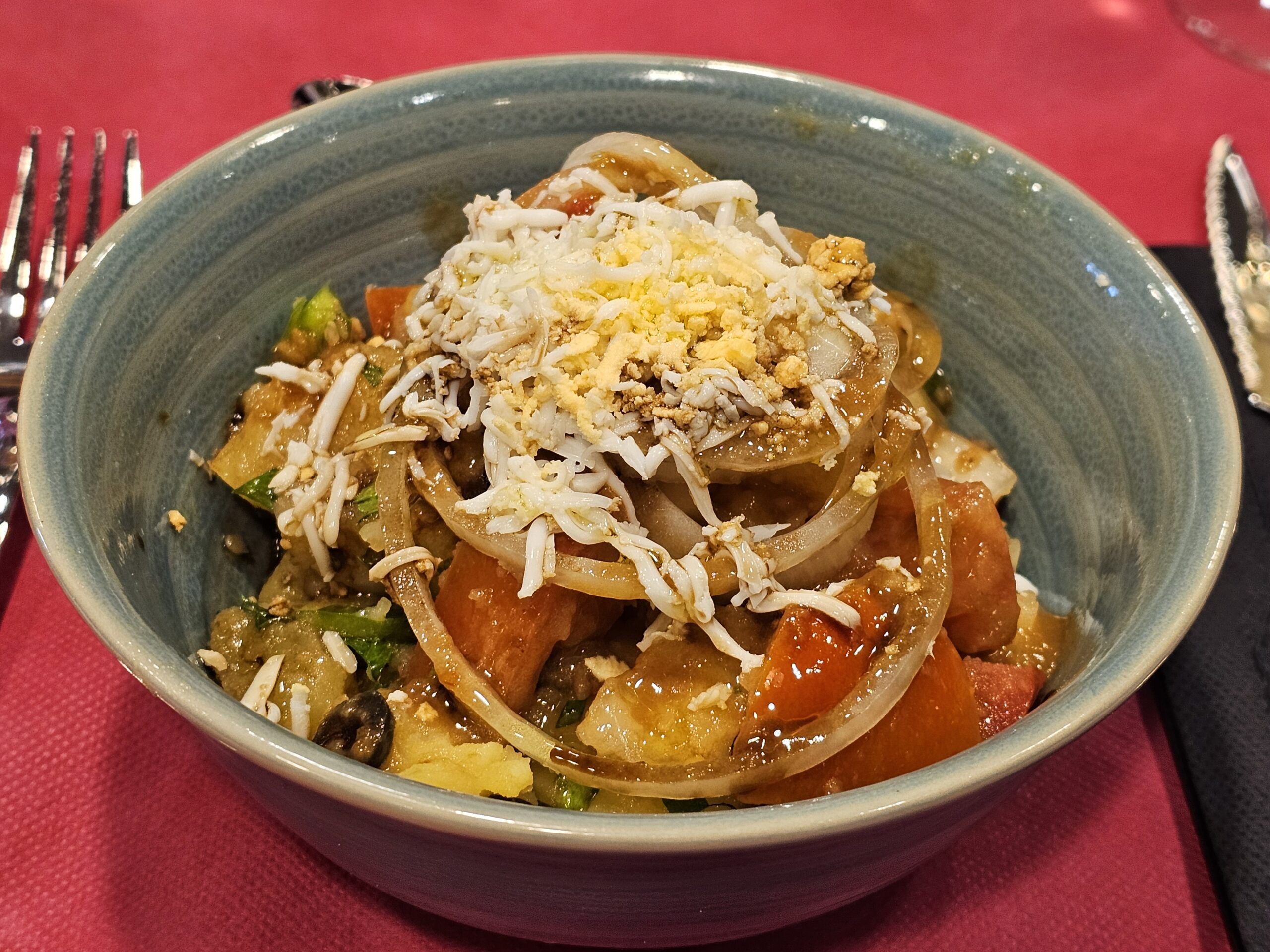Ensalada de patata murciana