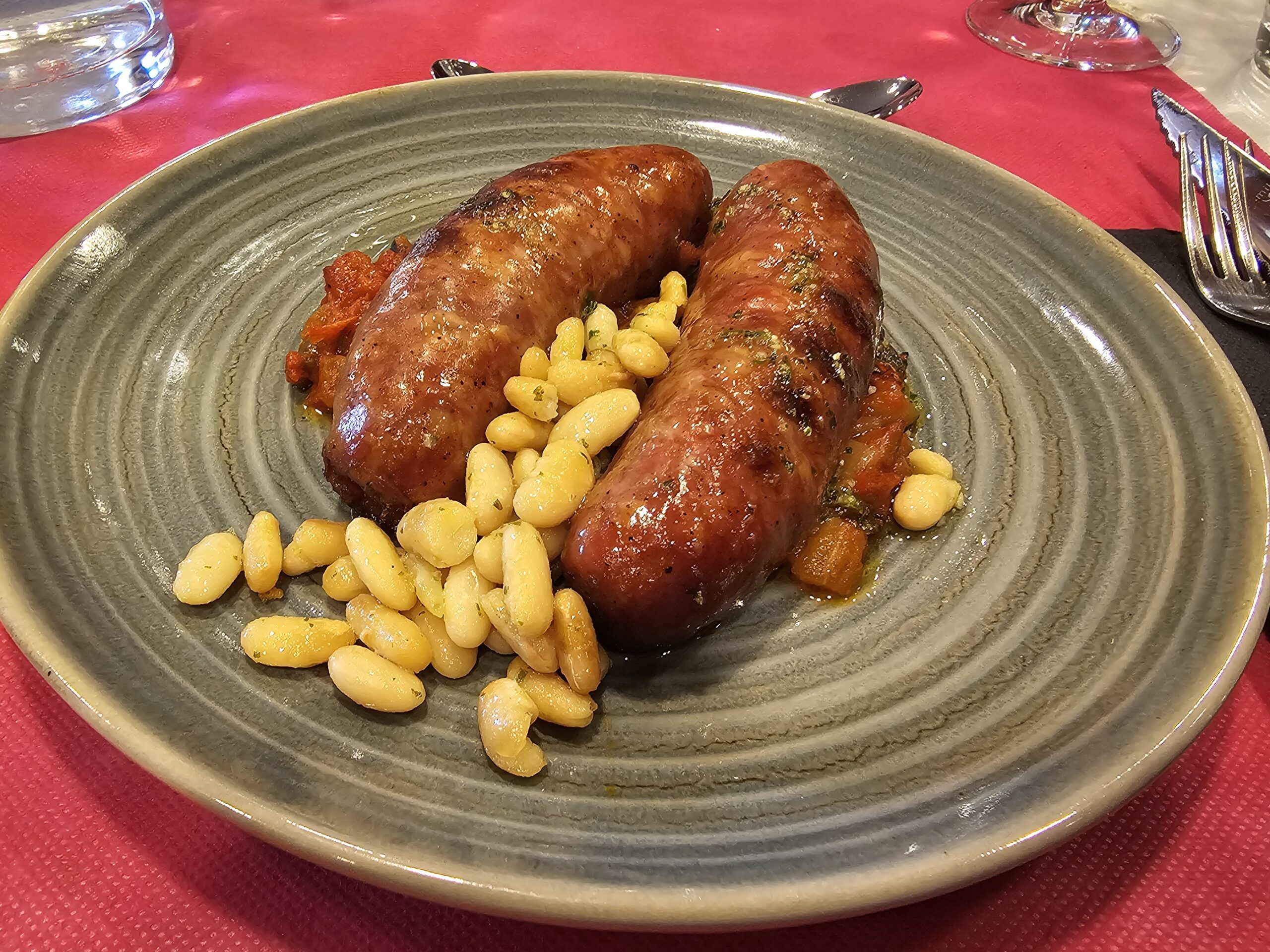 Longaniza a la brasa