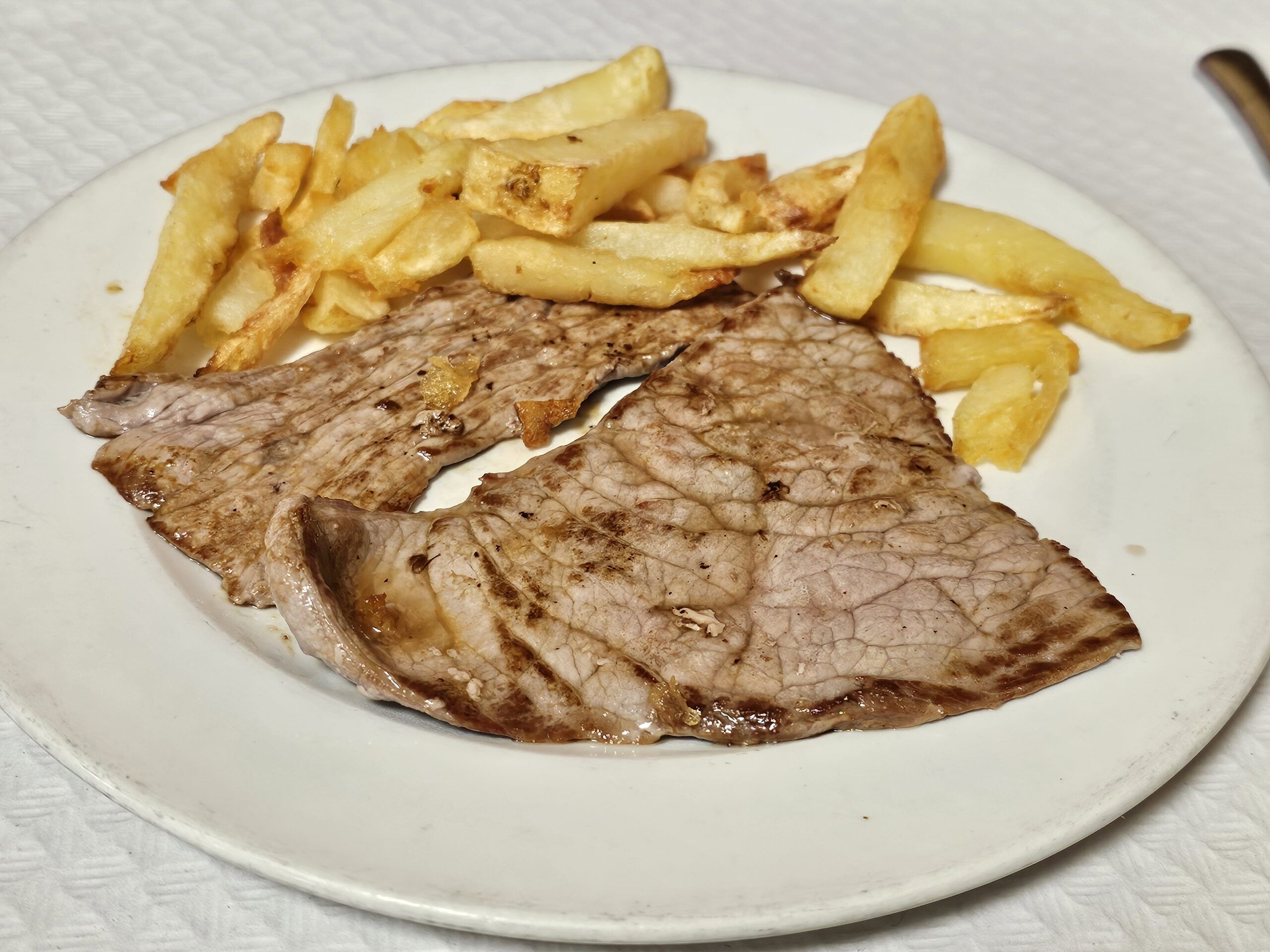 Bistec de ternera a la plancha