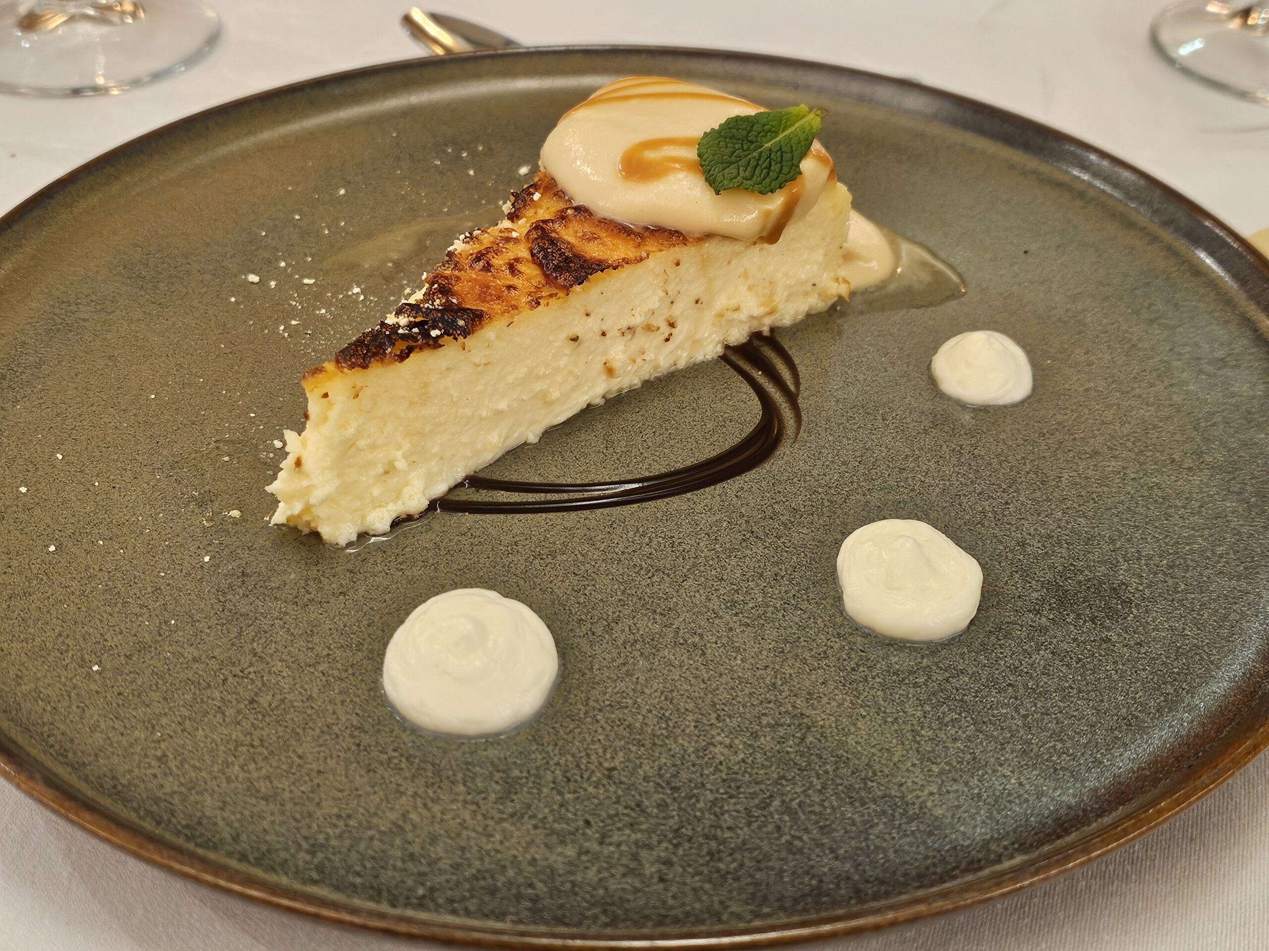 Tarta de queso estilo "La Viña"