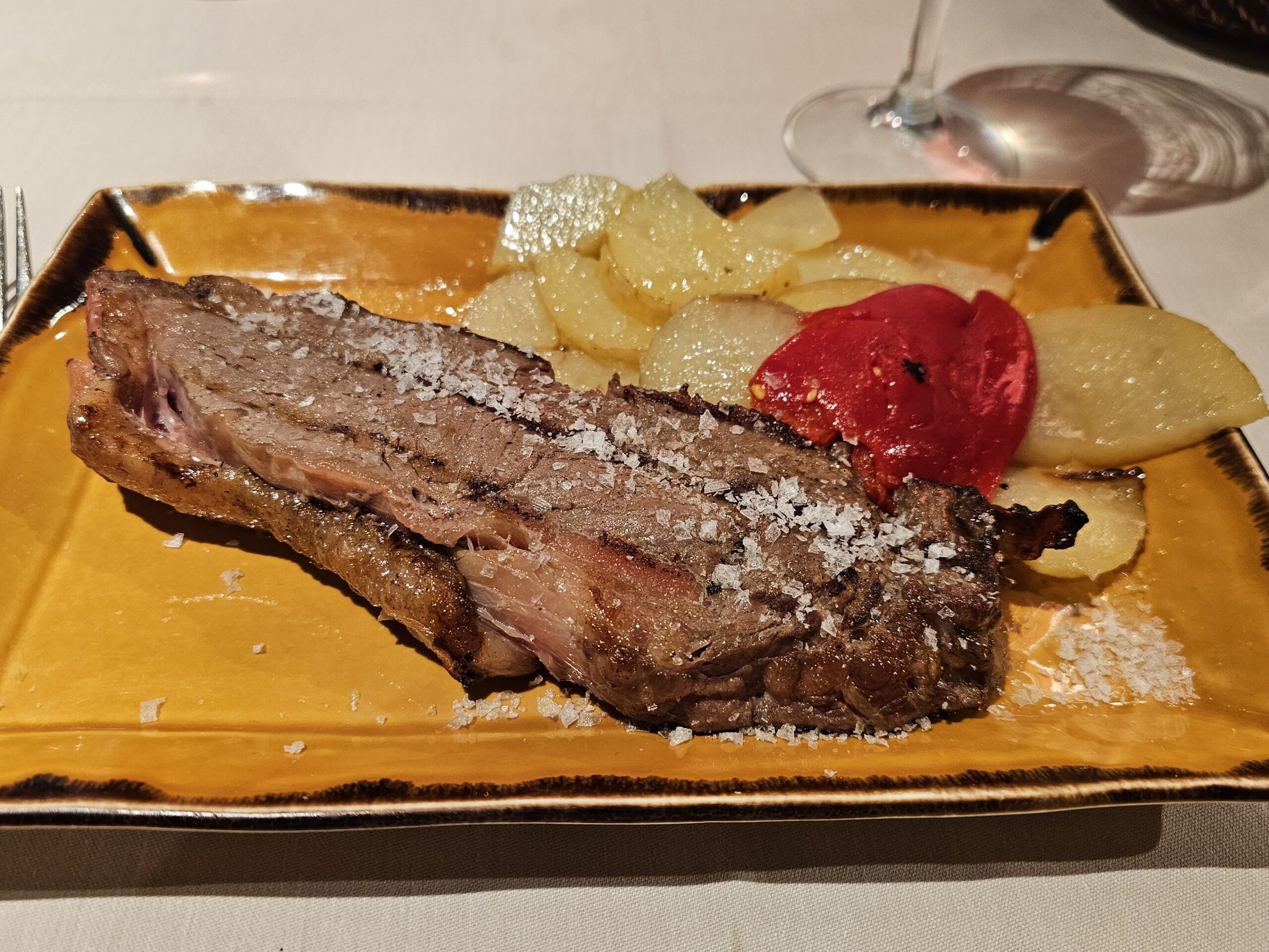 Entrecot a la brasa