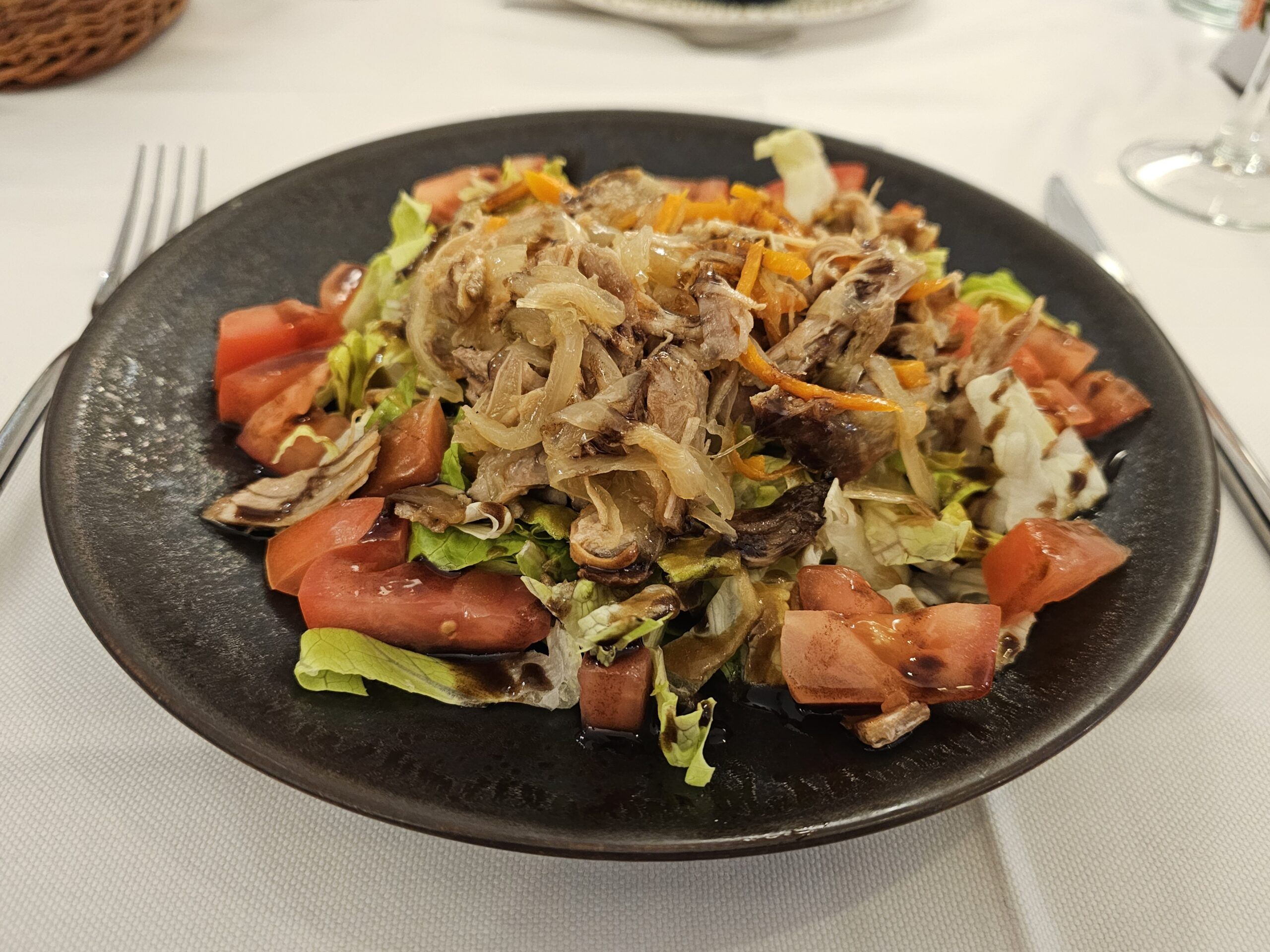 Ensalada de pavo escabechado