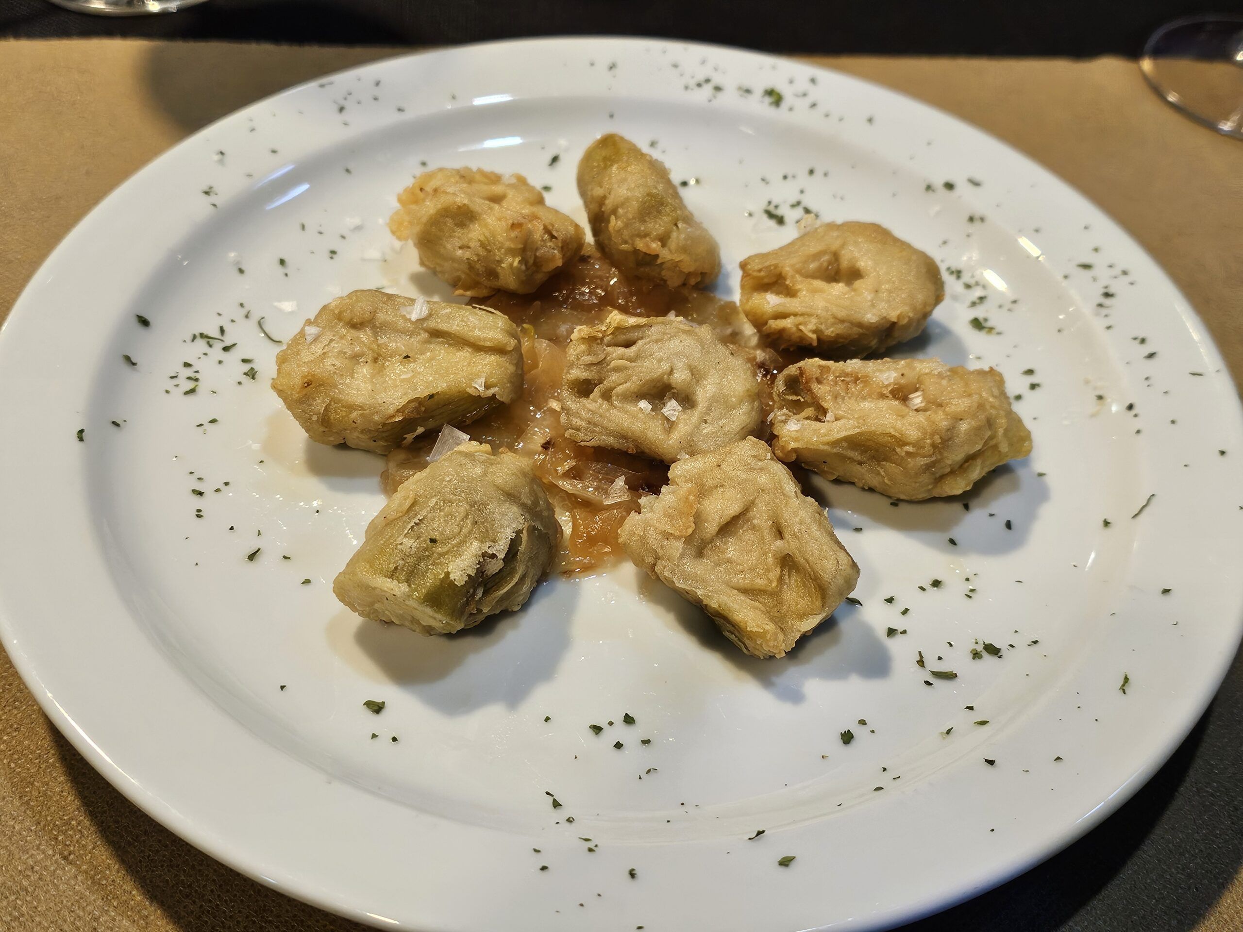 Alcachofas a la andaluza