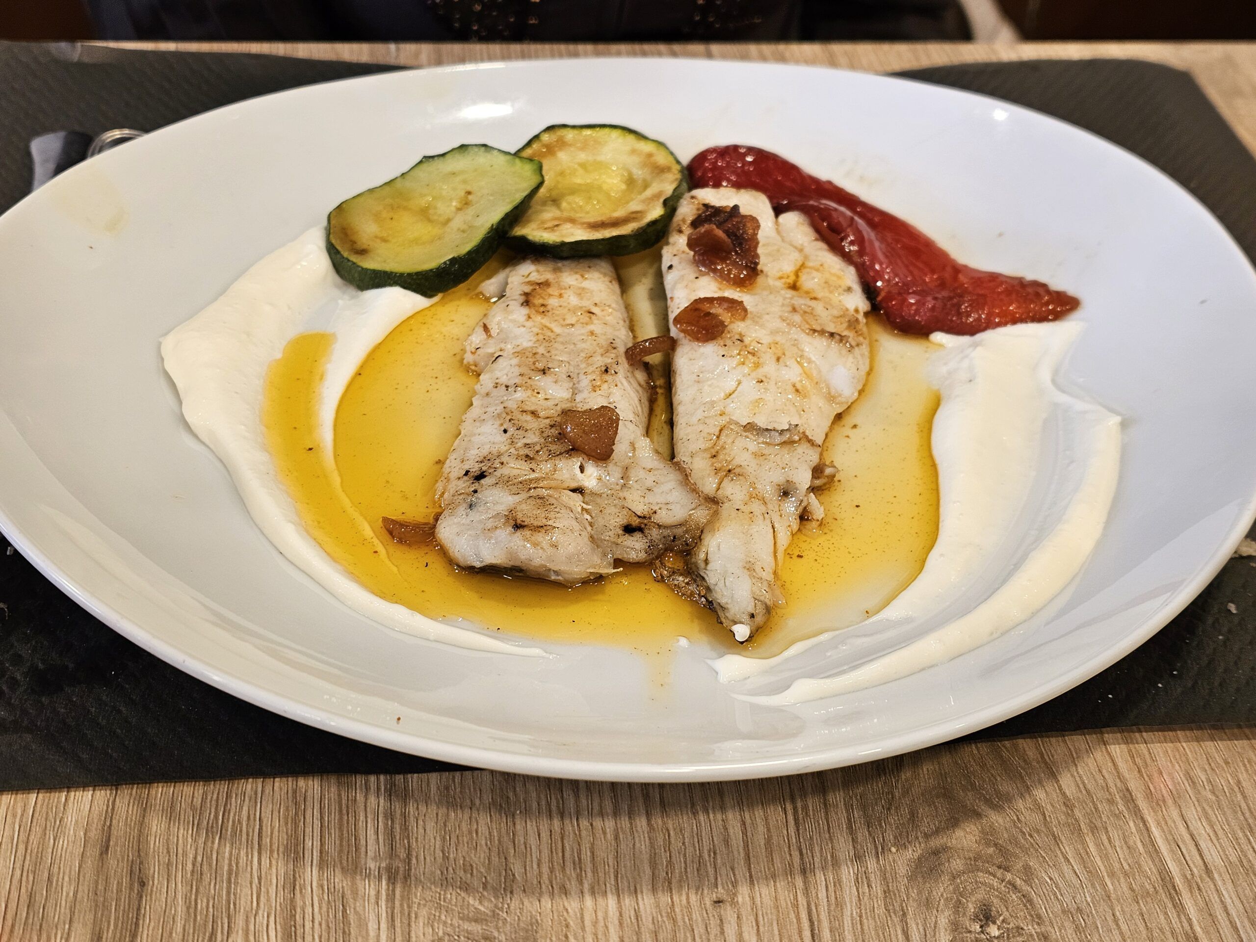 Merluza al orio