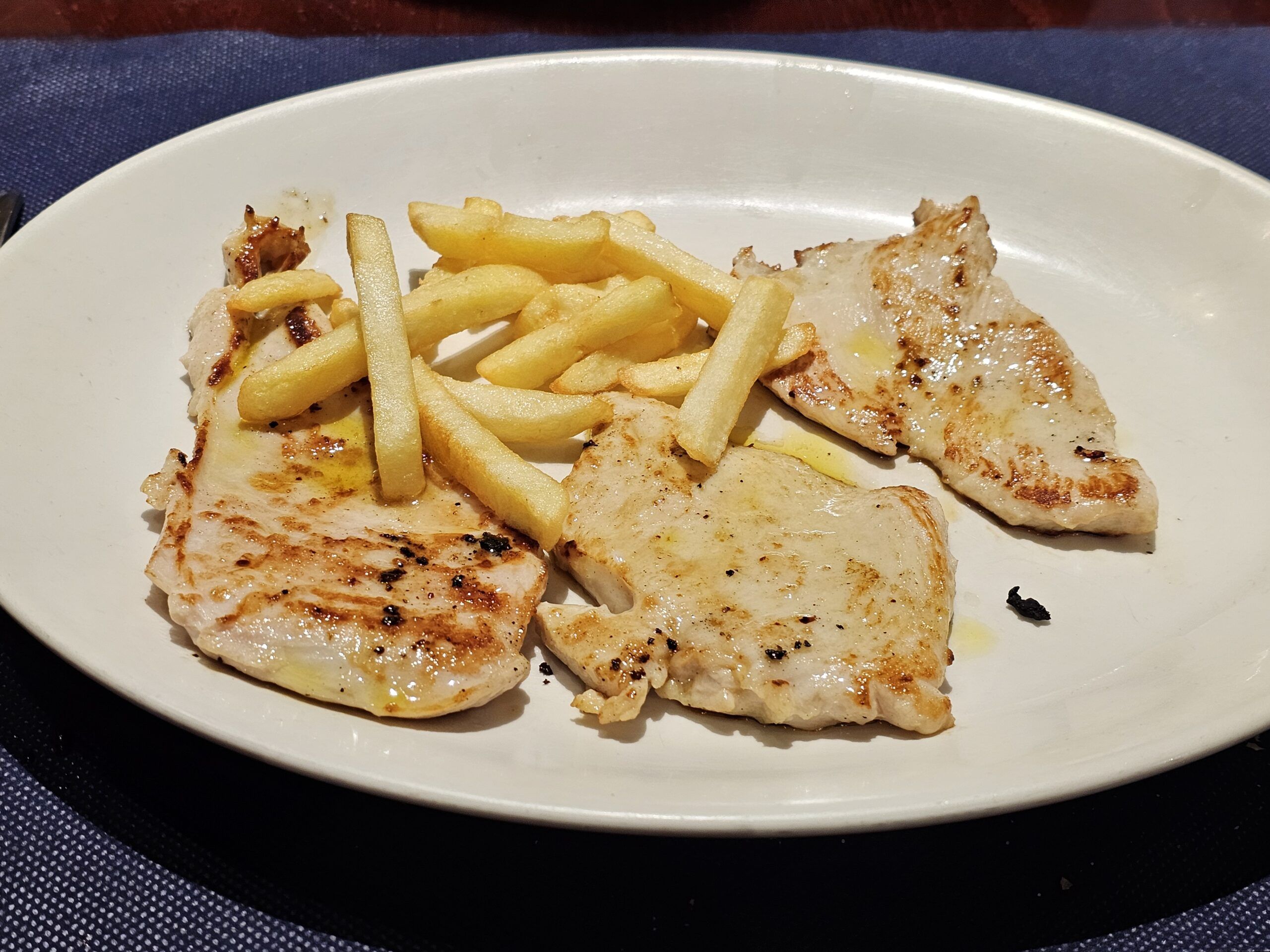Pechuga de pollo a la plancha